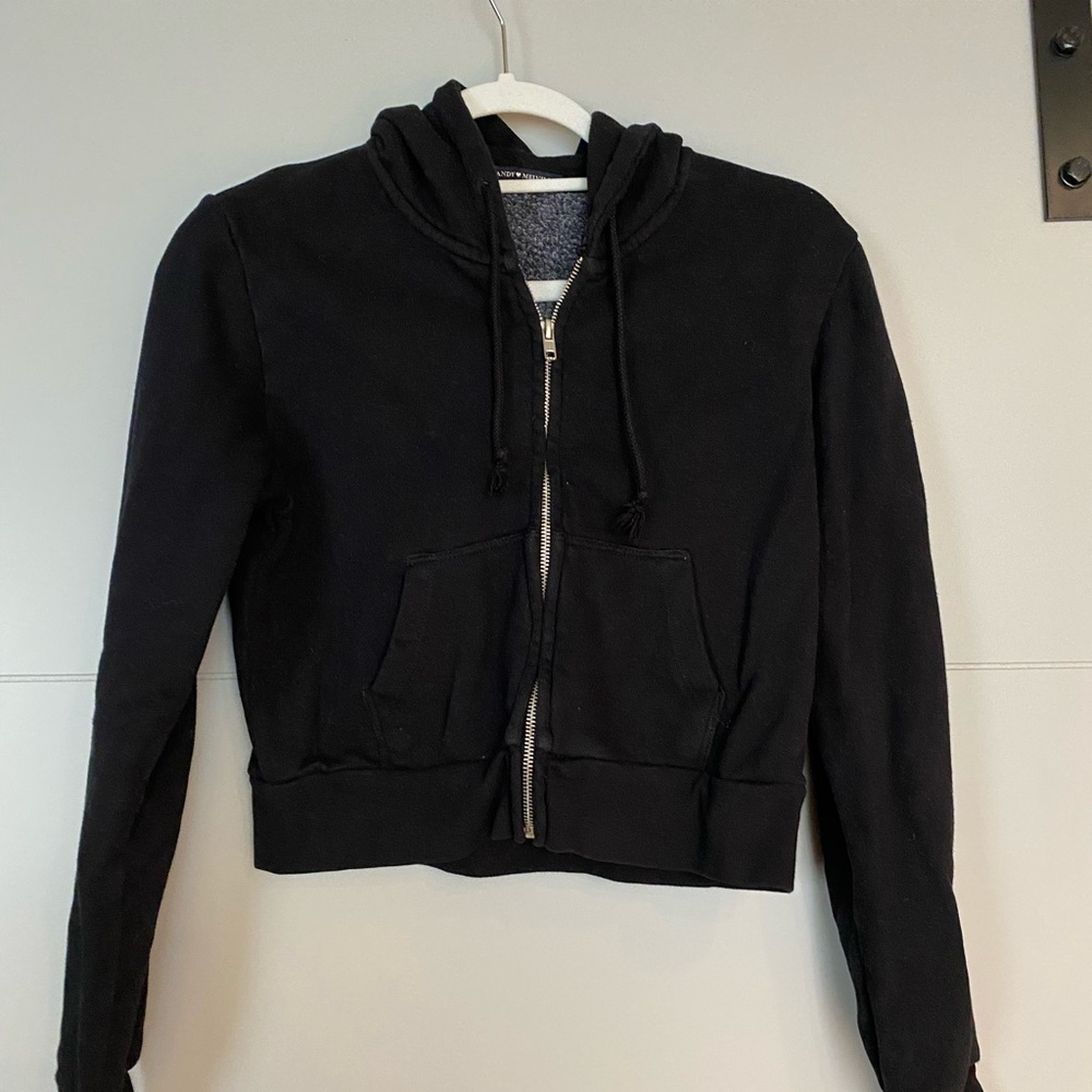 Brandy Melville zip-up hoodie